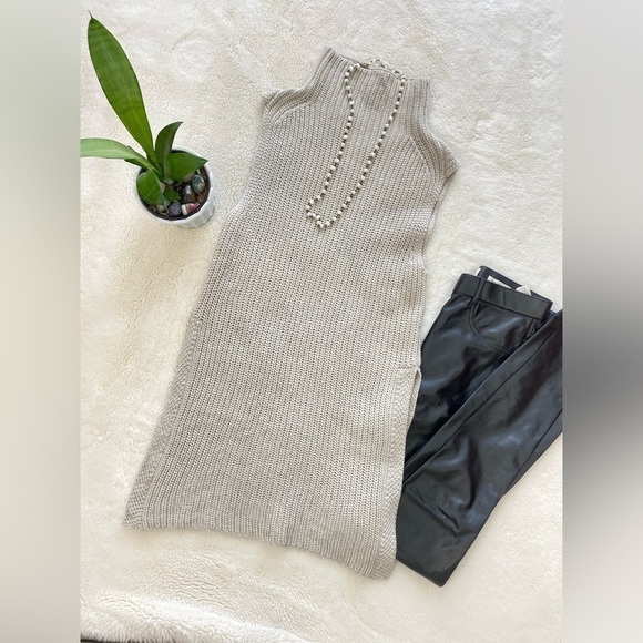 WILFRED Durandal sleeveless sweater in cream * Size XXS * - Picture 2 of 9